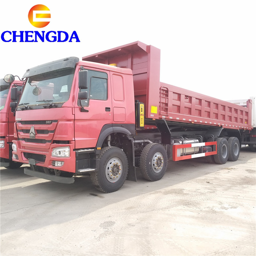 Sinotruck 8x4 12 Wheels 50 Ton Howo Tipper Dump Truck For Sale