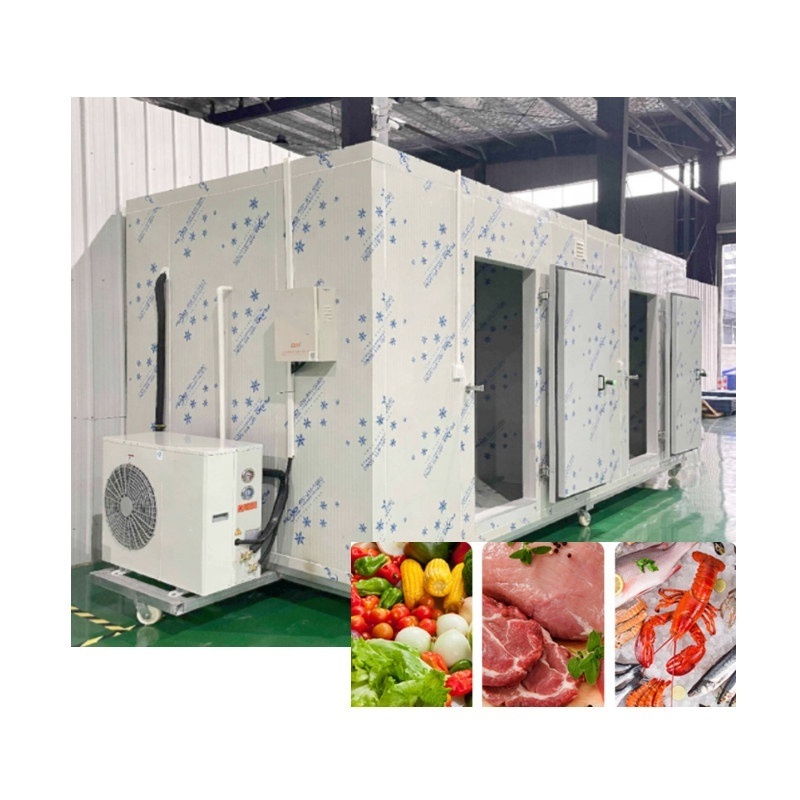 Hello River Brand Top Selling Storage Refrigeration Cooling System Cooler Rooms High Quality Walk-in Deep Freezer Cold Room For