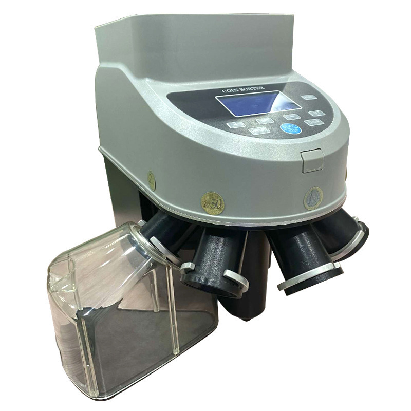 The New Multi-site Coin Counter & Sorter High Speed Sorting Coin Euro Counter