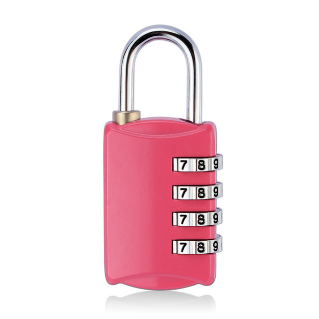 Combination Lock 4 Digit Outdoor Waterproof Padlock For School Gym Locker,Sports Locker,Fence/ Luggage Lock