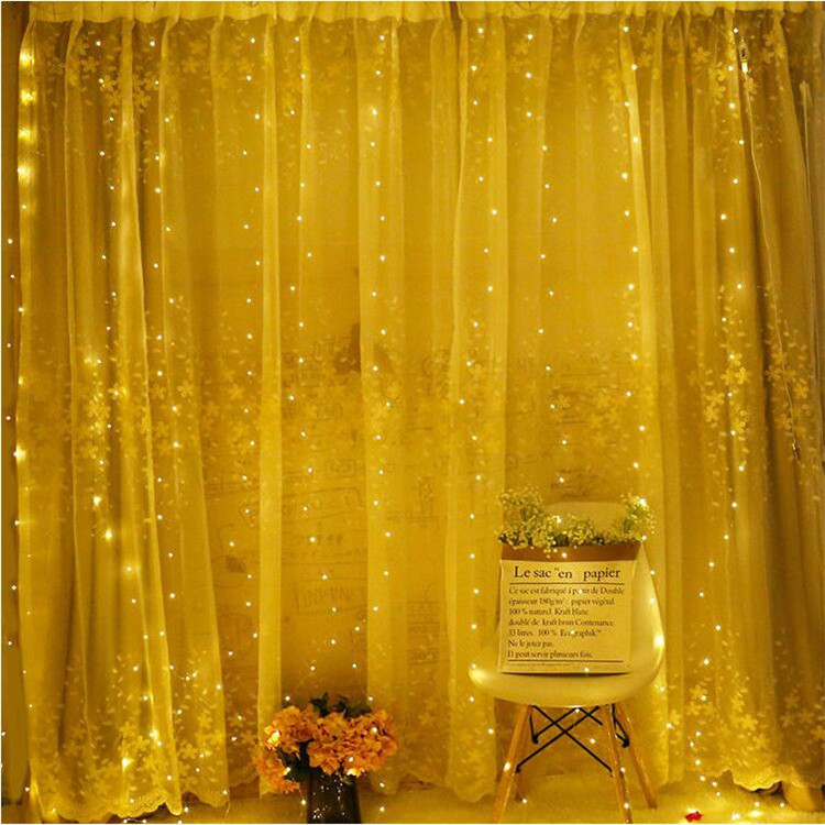 3m Led Curtain Garland On The Window Usb Power Fairy Lights Festoon With Remote New Year Garland Led Lights Christmas Decoration