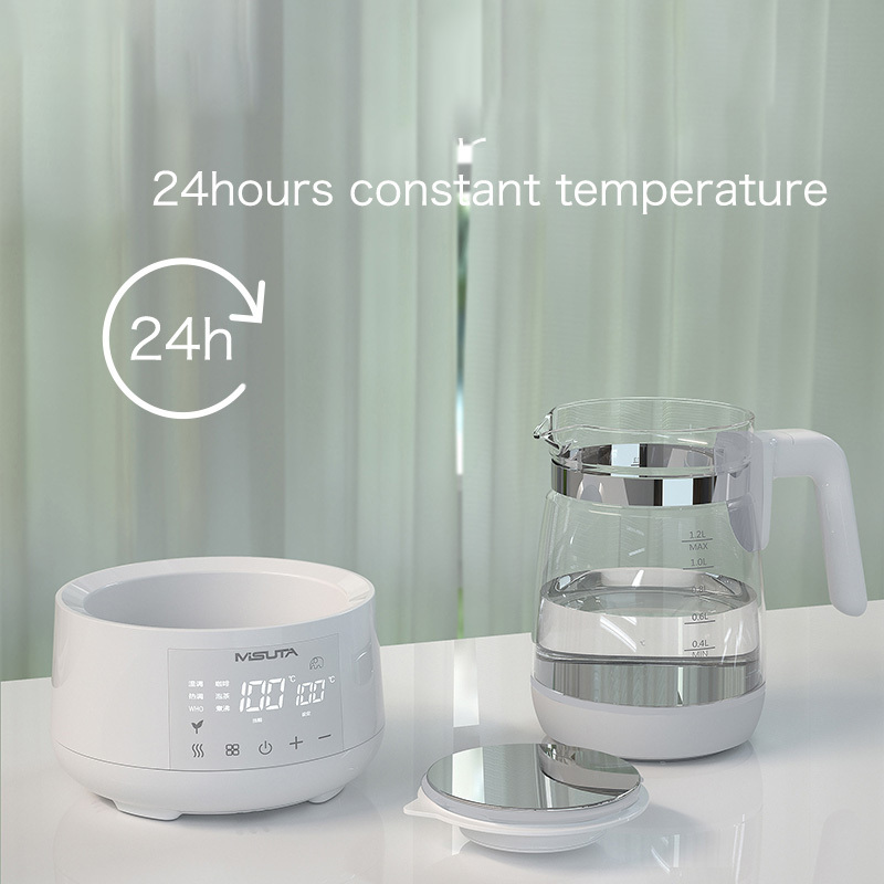 Lcd Screen Timer Thermostat Modulator Glass Intellig Constant Baby Milk Electric Warmer Kettle Smart