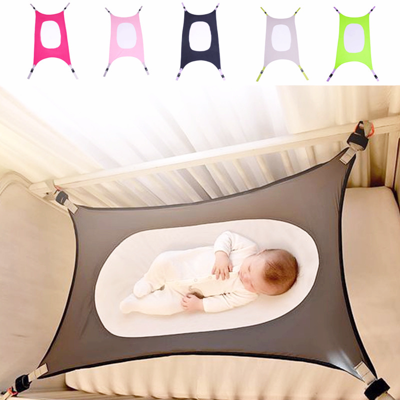 European American Baby Crib Hammock Detachable Breathable Soft Comfortable Sleep Comfort Hammock Family Baby Cradle Bed