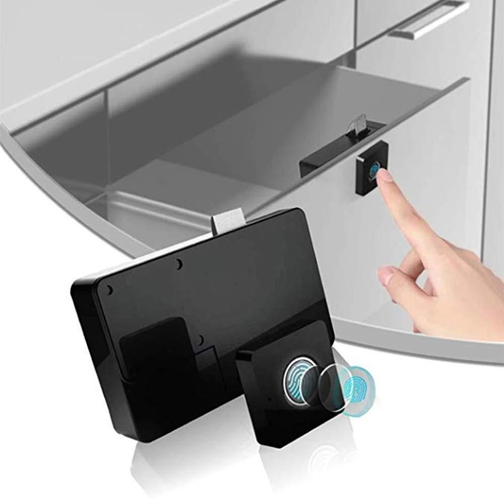 rfid drawer cabinet lock with fingerprint/Drawer Lock Smart Cabinet Door Hidden Biometric Electronic Cabinet Drawer Lock