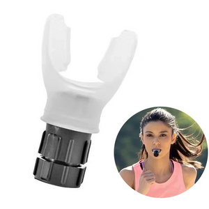 Breathing Trainer Exercise Lung Trainer Silicone Mouthpiece Exercise Training Equipment For flexer Household Healthy Care