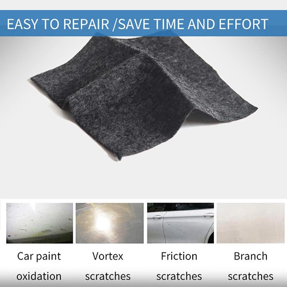 New Nano Magic Car Scratch Remover Cloth Multipurpose Easily Repair Paint Scratches removal Light Repair Scuff Kit For Car Black