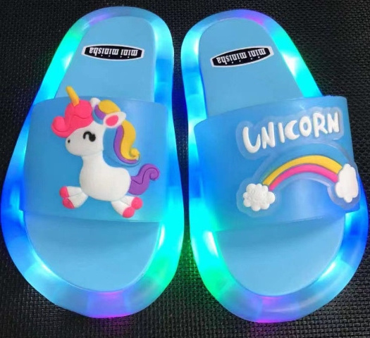 kids Light Up Slippers Children Led Slippers Children Sandals Kids Shoes For Girl Boys Flip Flops Toddler Zapatillas Para Ninos