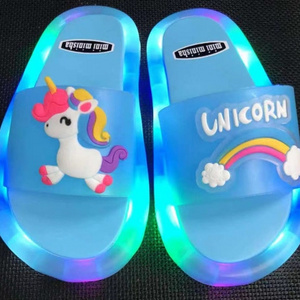 kids Light Up Slippers Children Led Slippers Children Sandals Kids Shoes For Girl Boys Flip Flops Toddler Zapatillas Para Ninos