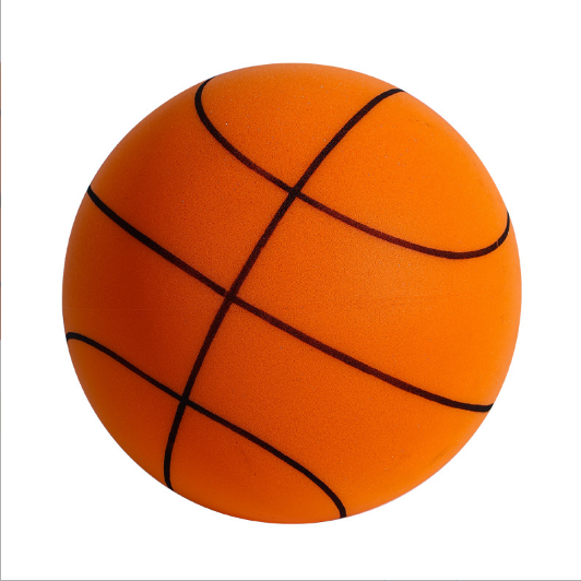 Bouncing Mute Ball Indoor Silent Basketball 24cm