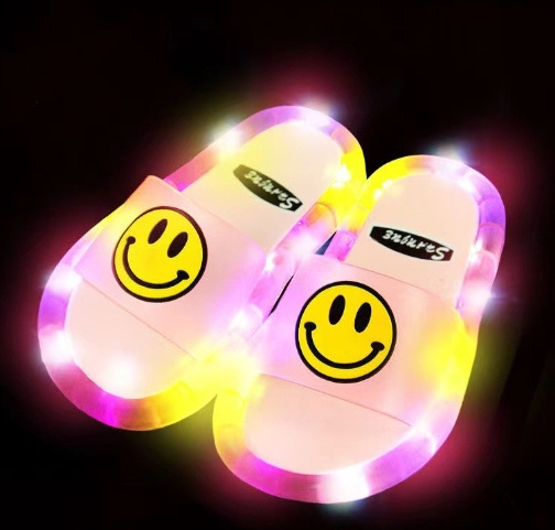 kids Light Up Slippers Children Led Slippers Children Sandals Kids Shoes For Girl Boys Flip Flops Toddler Zapatillas Para Ninos