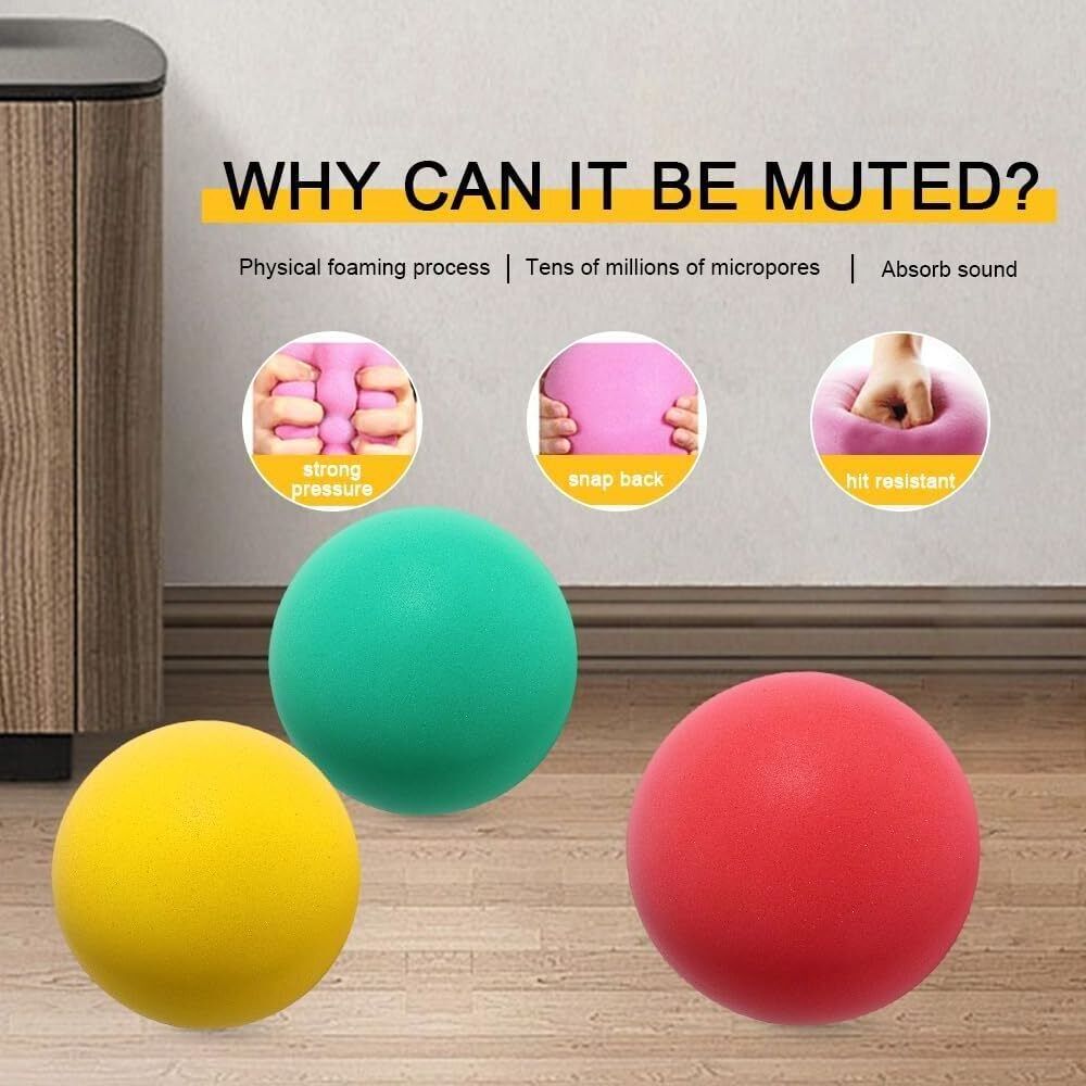 Bouncing Mute Ball Indoor Silent Basketball 24cm