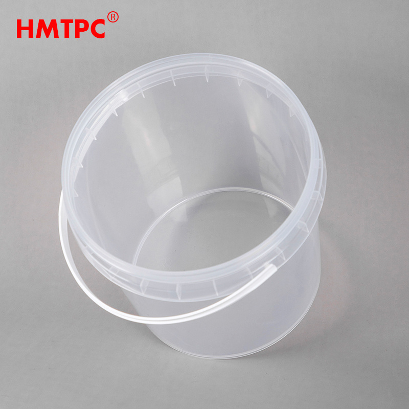 Food Grade Hot Sale plastic cookie packing pail snack pail  Ice Bucket Price with handle plastic bucket