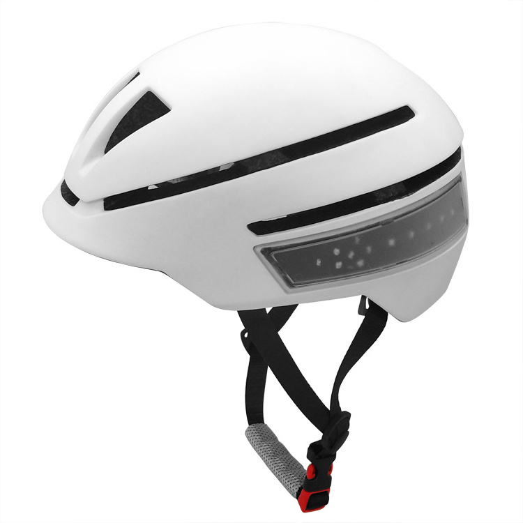 New micro USB rechargeable smart led bicycle helmet