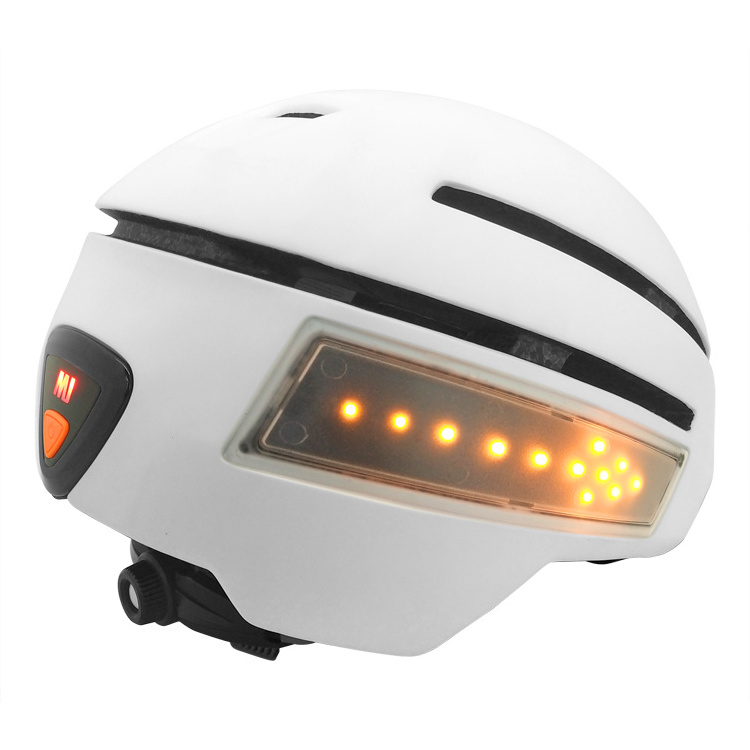 New micro USB rechargeable smart led bicycle helmet