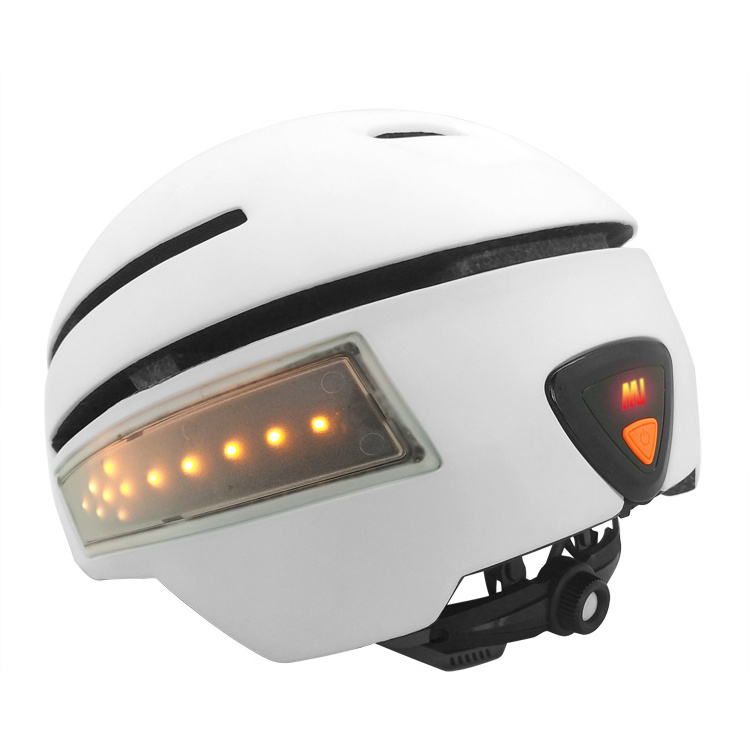 New micro USB rechargeable smart led bicycle helmet