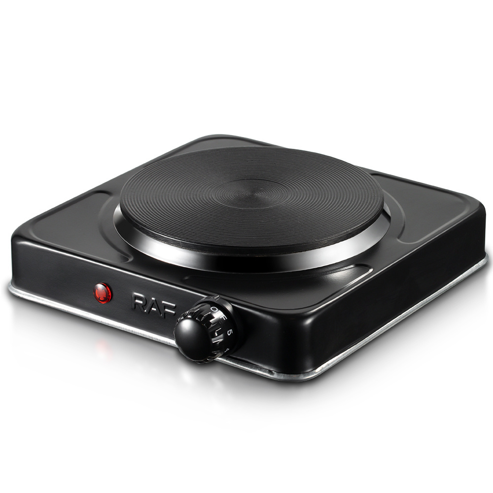 Single Burner Electric Hot Plate for Cooking Portable 1000w Easy to Clean Stainless Steel Stove