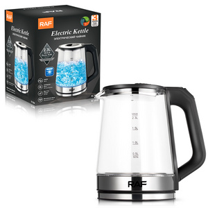 2000W Electric Kettle Heating Plate High Quality Borosilicate Glass BPA Free Water Kettle 2.3L