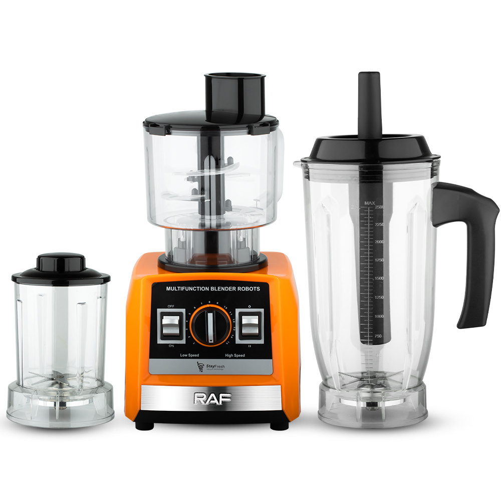 RAF Mixer Smoothies Countertop Blender 2.5L Large 3 In 1 Blender Fresh Juicer Blender and Juicers