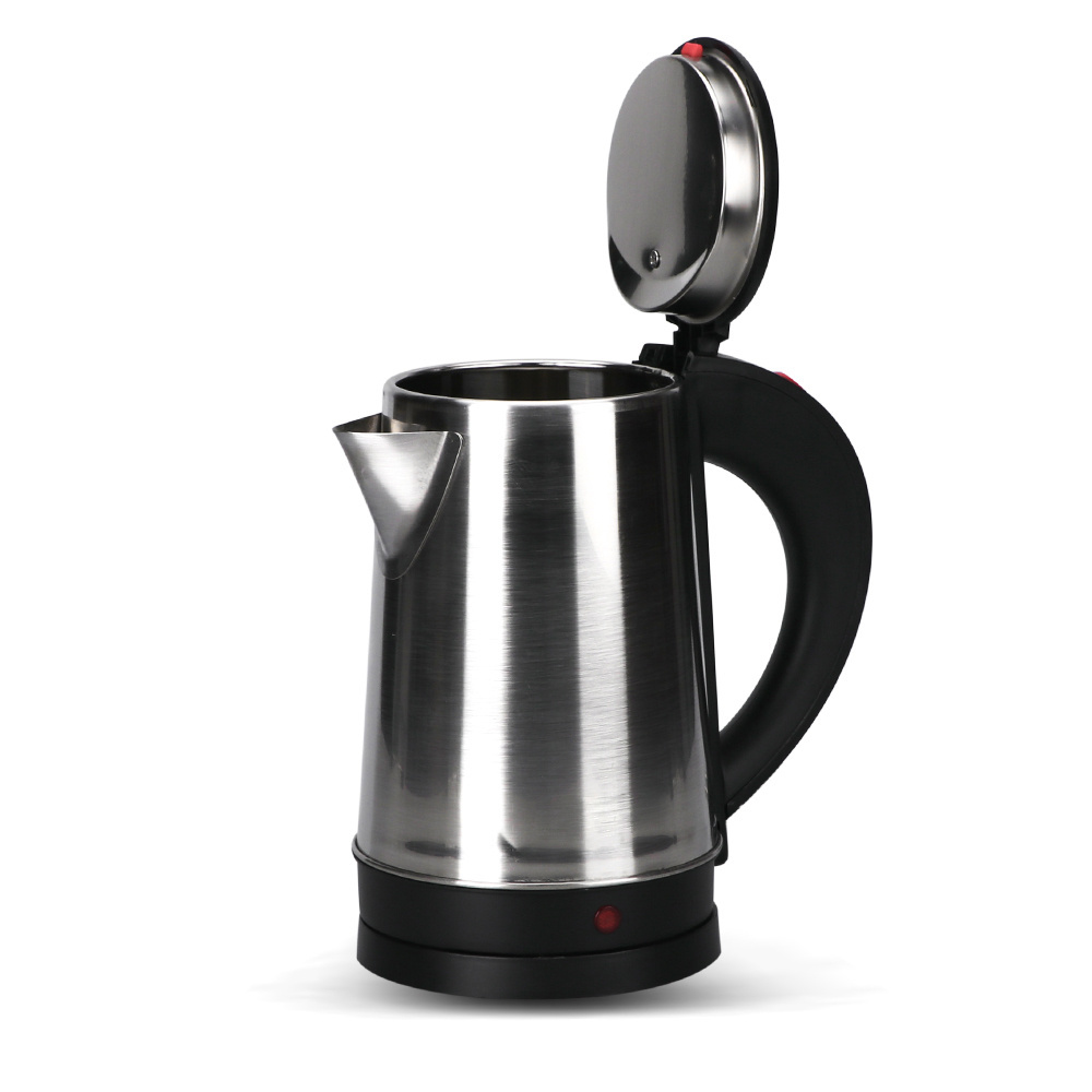 800W kettle with 360 degree rotational base high quality home appliance stainless steel coffee tea kettle pot