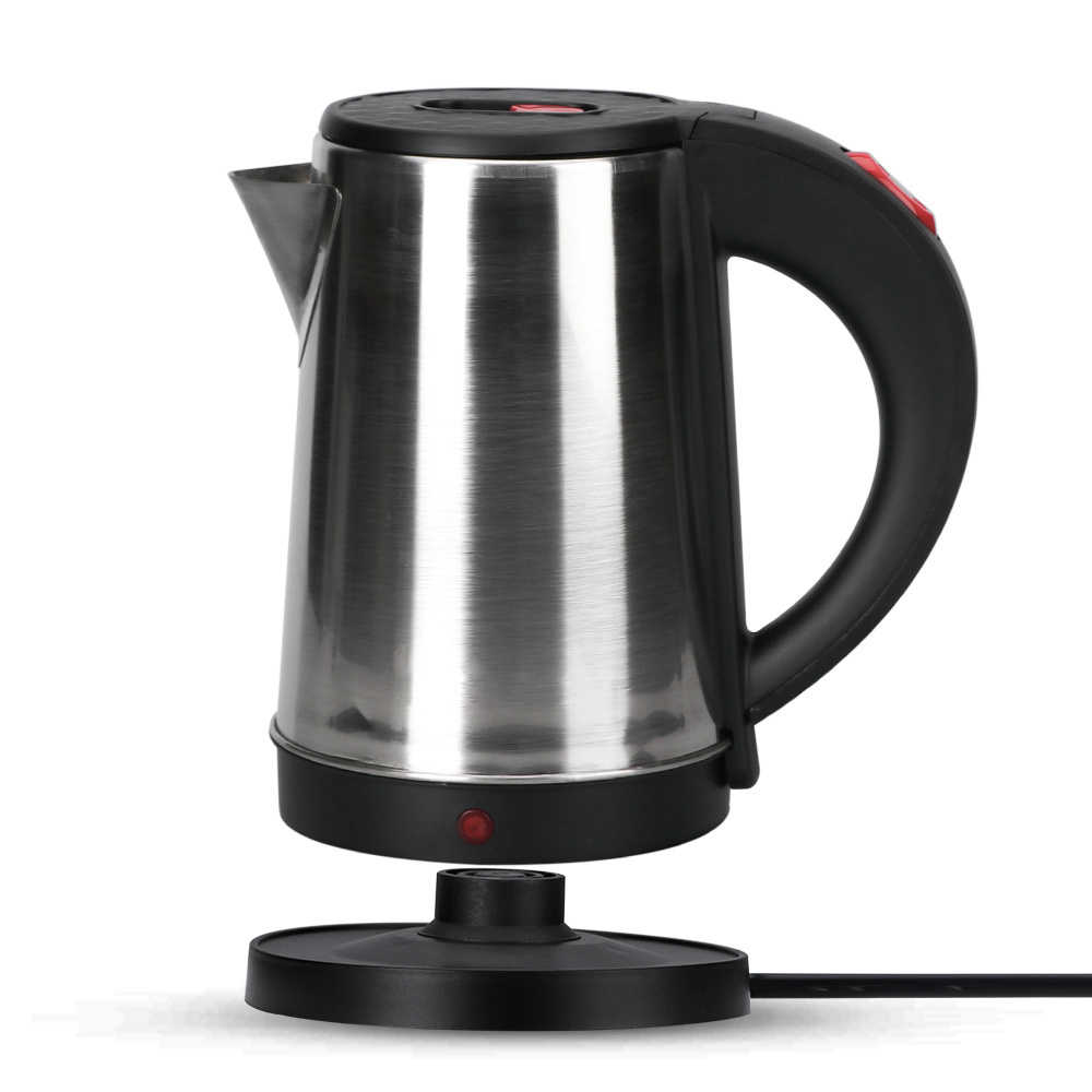 800W kettle with 360 degree rotational base high quality home appliance stainless steel coffee tea kettle pot