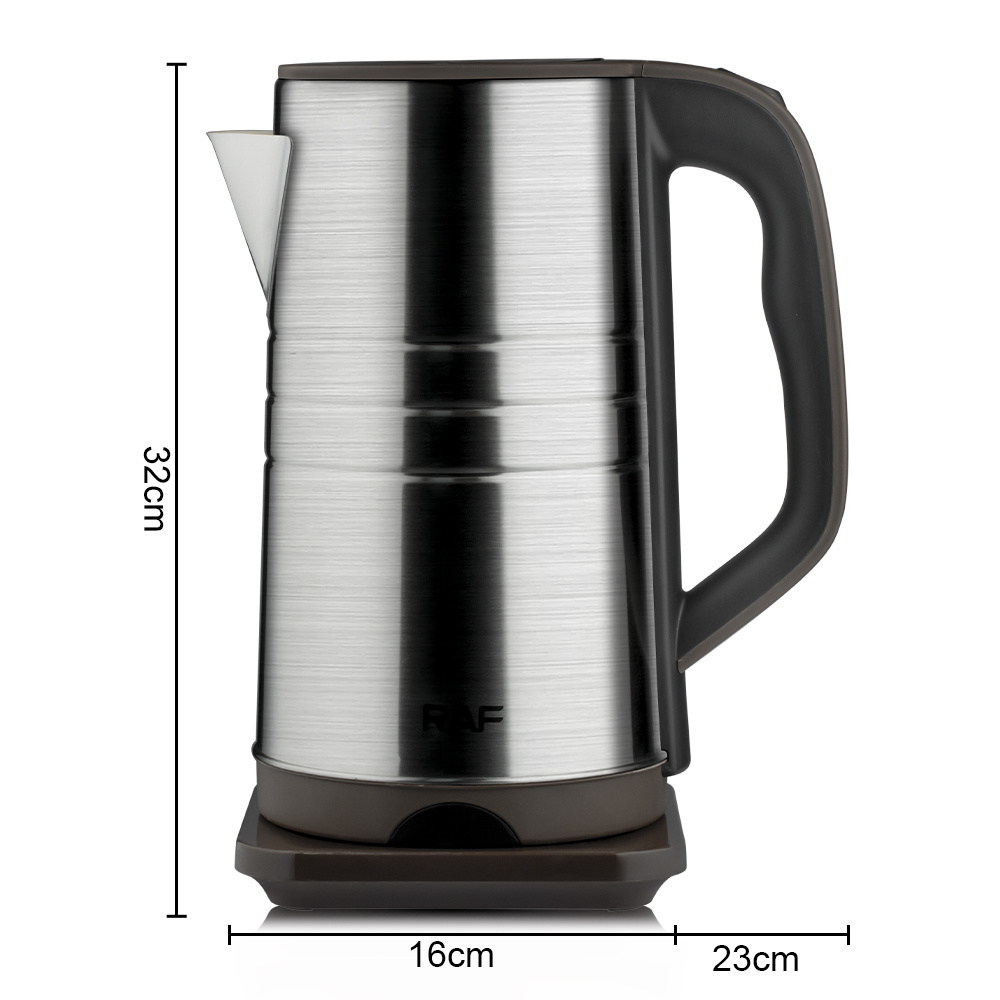 3.5L BPA Free Interior Electric Kettle Food Grade Stainless Steel LED Water Kettle Portable Boiling Water