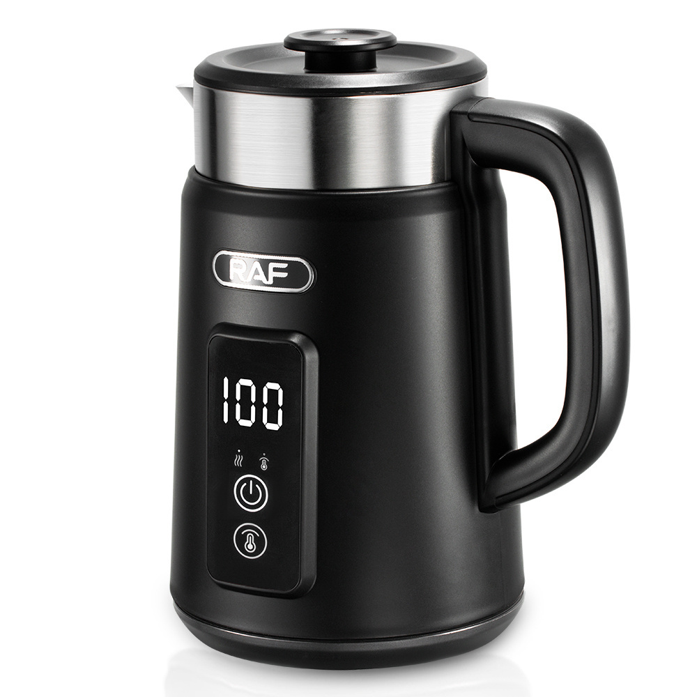 Electric Tea Kettle Fast Heating Digital Temperature Display 1.8L Double Wall Hot Water Kettle