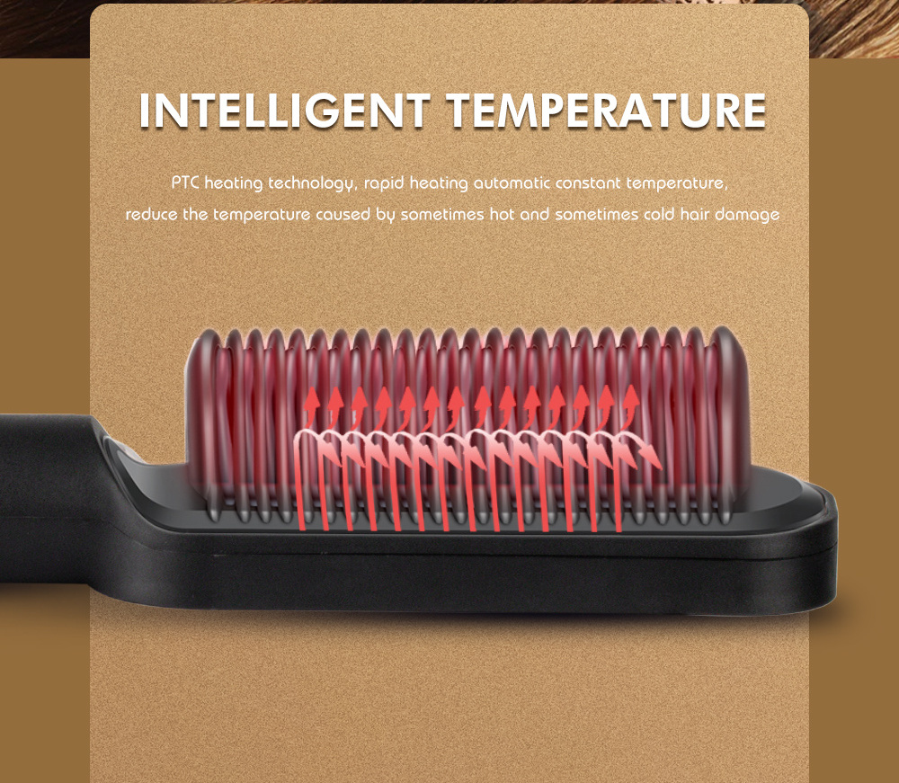 Hot Sell Hair Tool Hair Straightener Fast Rapid 45W Hair Straightener Brush