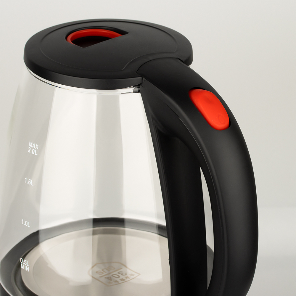 Electric Water Kettle Tea Electric Kettle Water Boiler Cordless Auto-Shutoff Tea Coffee Glass Kettle