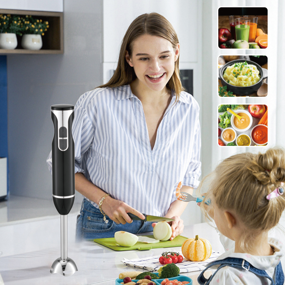 1200W Juicer Multifunctional Kitchen Appliance Food Processor Variable Speed Stick Hand Blender