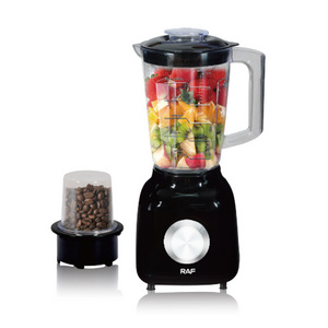 New Release 1.5L Household 2 In 1  Double Cup Grinder Mixing Fruits Juicer Smoothie Blender