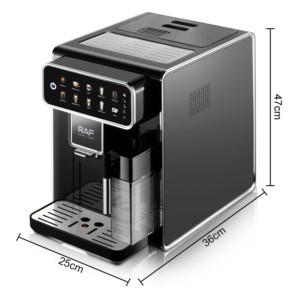 RAF Automatic  Bean To Cup Coffee Maker Programmable Espresso Smart Coffee Maker Machine