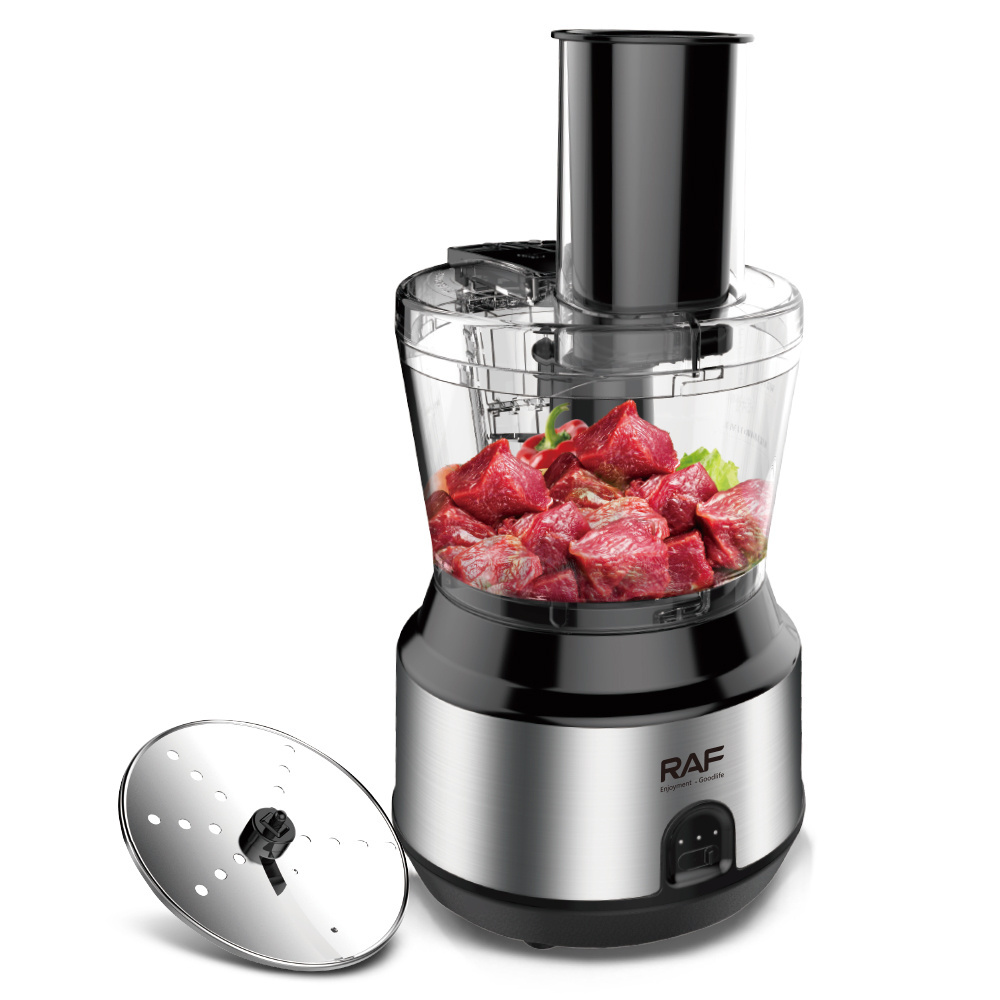 RAF Newest Rechargeable Stainless Steel Vegetable Chopper Electric Meat Grinder Cordless Food Processor