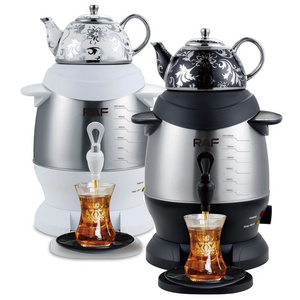 RAF Popular 6L Tea Maker Stainless Steel Persian Turkish Tea Kettle Electric Russian Samovar