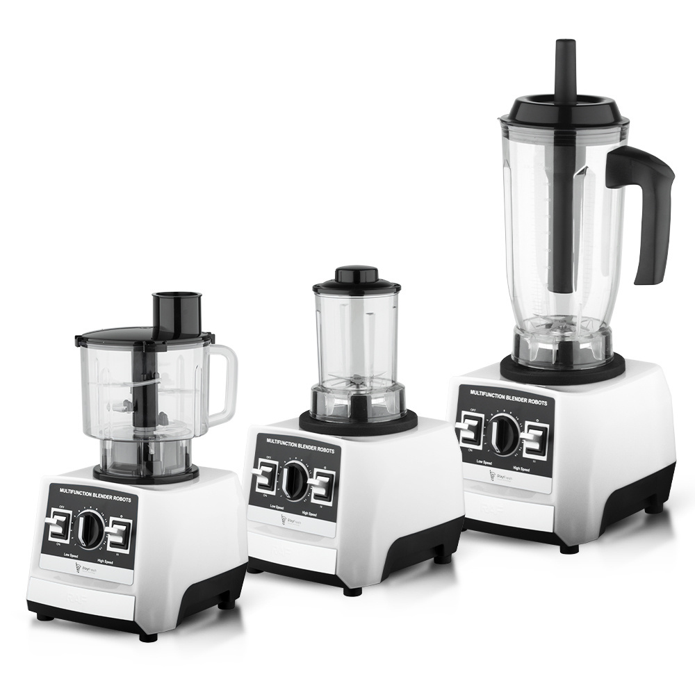 Popular Smoothies Shakes Food Chopping Blender and Food Processor Combo 3 in 1 Food Processor