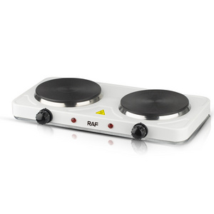 New Product Launch Solid Hotplate Cooker Electric Stove Two Burners Electric Hot Plate For Cooking