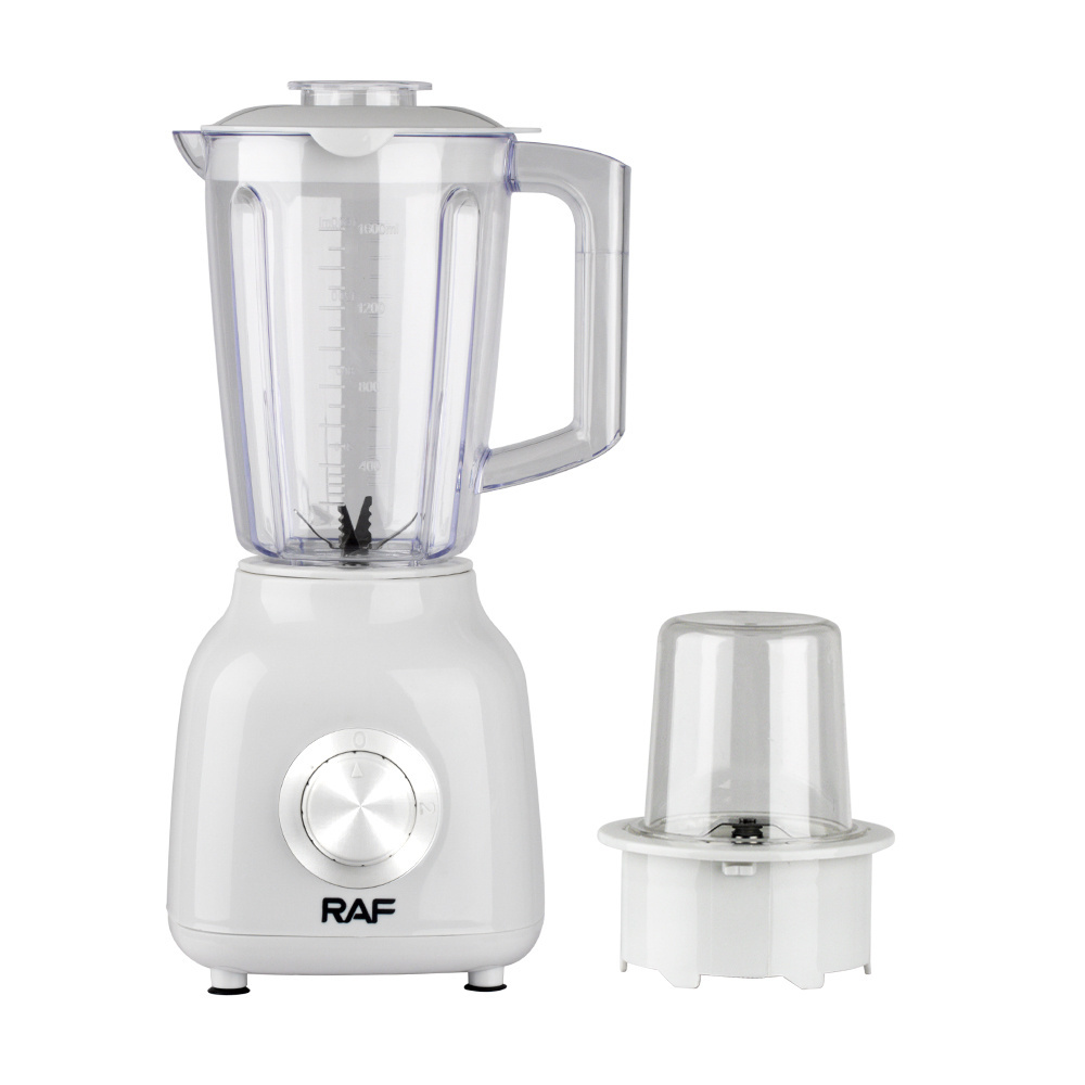 New Release 1.5L Household 2 In 1  Double Cup Grinder Mixing Fruits Juicer Smoothie Blender