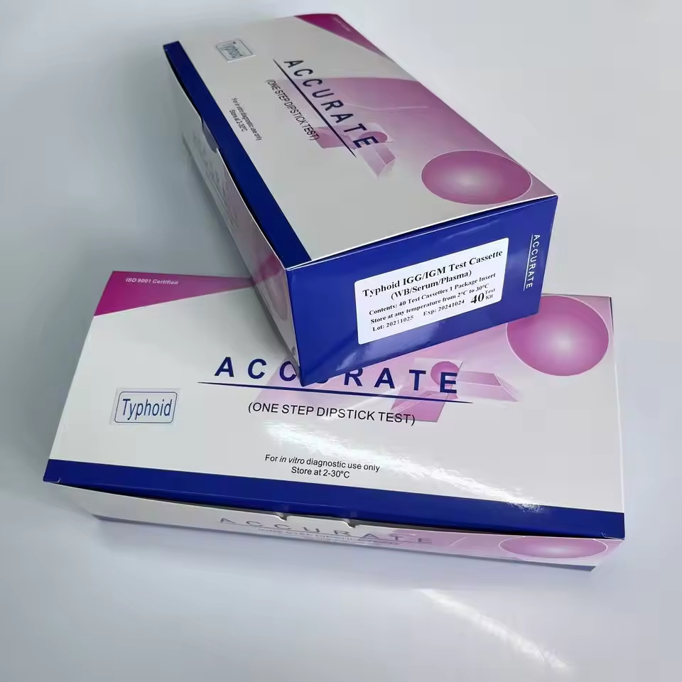 Wholesale High Accuracy Antibody HBsAG/Syphilis/HIV/Typhoid Kit Rapid Test Kit One Step Test For Infectious Disease Treatment