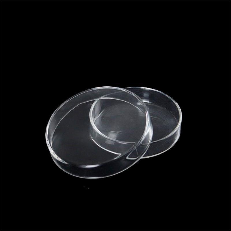 Wholesale Laboratory glassware culture dish animals plants bacteria boro 3.3 glass petri dish with high quality