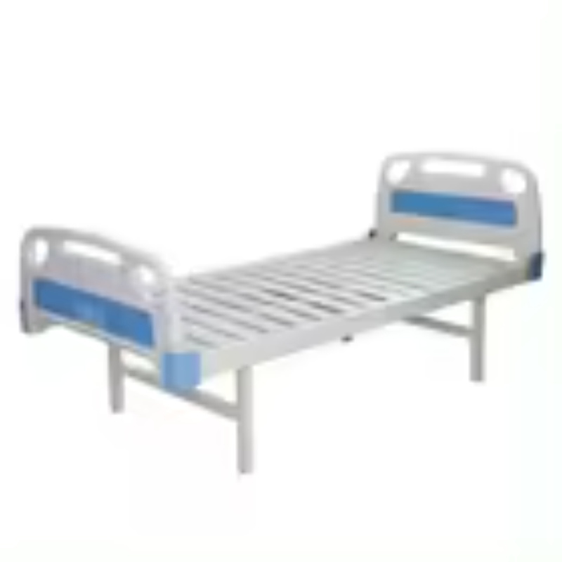 Good Price manufacturer ABS head Aluminum Alloy hospital bed nursing medical equipment bed With Mattress for patient