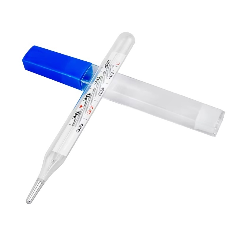 Wholesale Price High Quality Medical Clinical Gallium Oral Mercury Free Thermometer Glass Armpit Thermometer