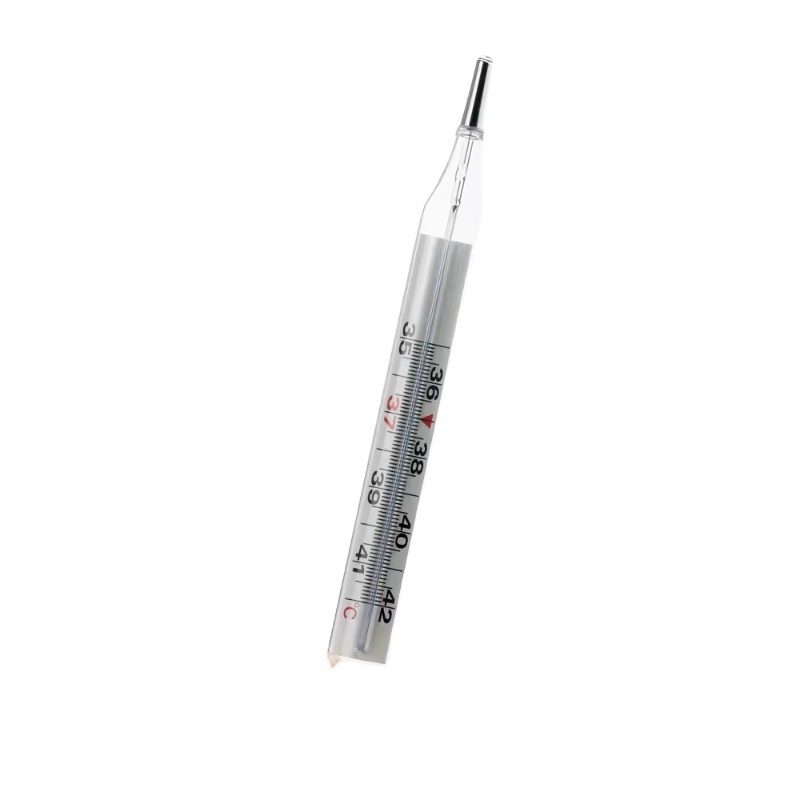 Wholesale Price High Quality Medical Clinical Gallium Oral Mercury Free Thermometer Glass Armpit Thermometer