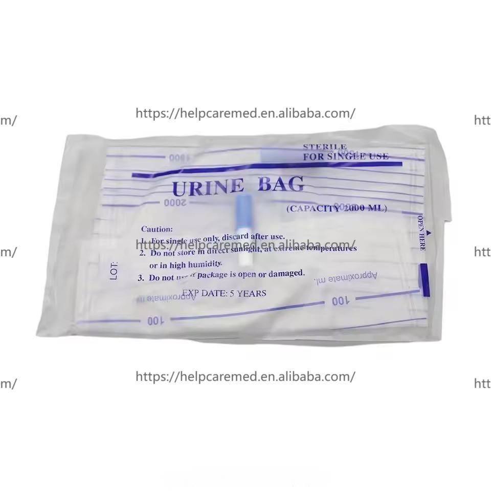 Wholesale 2024 One-Piece Non-Woven Disposable Urostomy Bag for Stoma Care 45mm Urine Bags