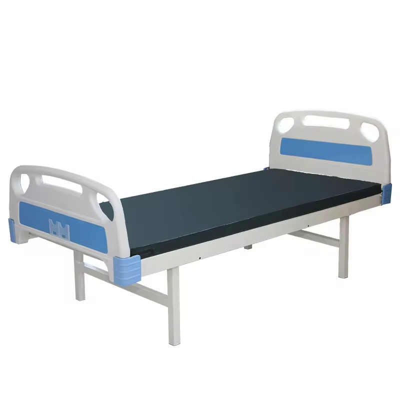 Good Price manufacturer ABS head Aluminum Alloy hospital bed nursing medical equipment bed With Mattress for patient