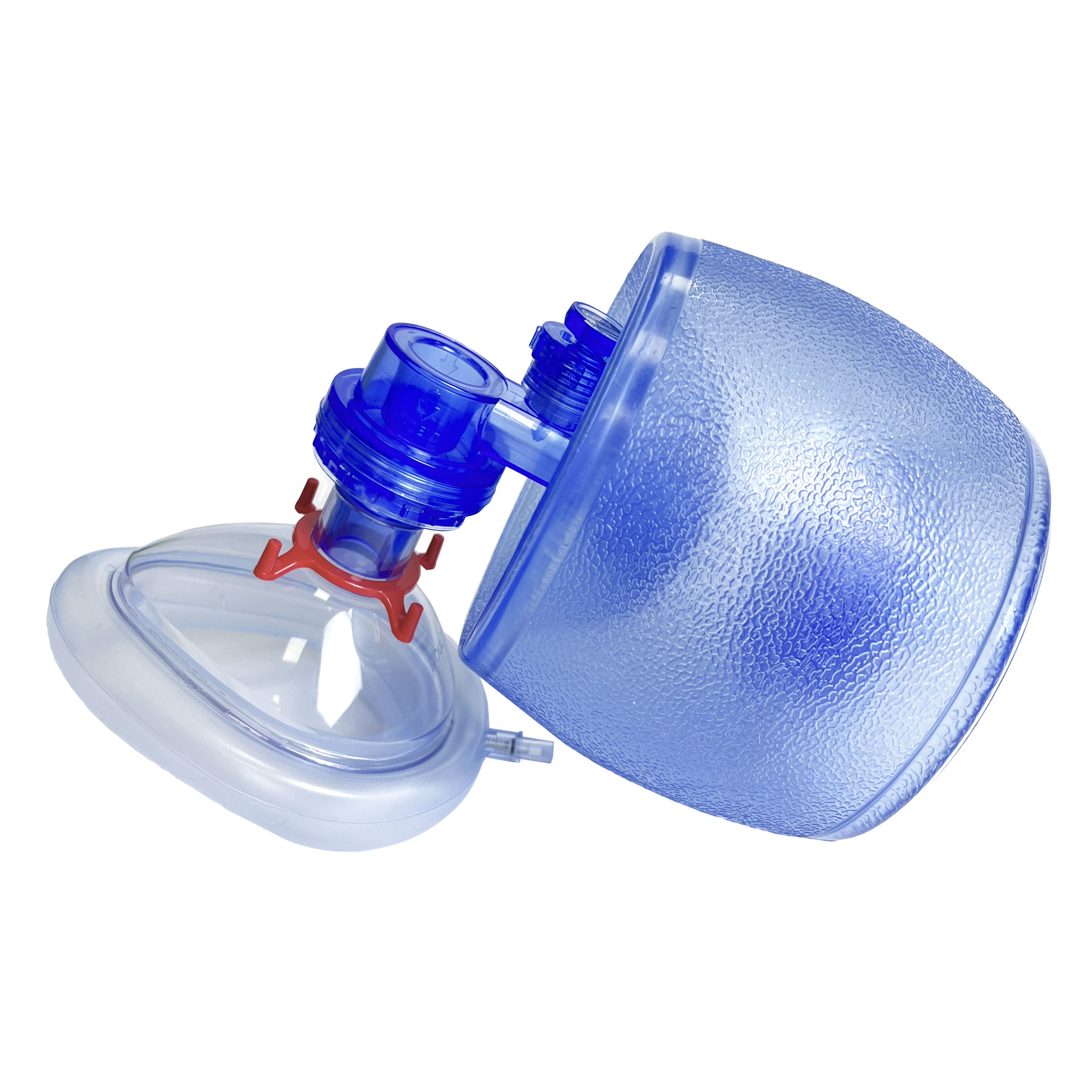 Medical Breathing Device Portable Reusable PVC Silicone Manual Resuscitator First Aid Kits Valve Mask Oxygen Ambu Bag