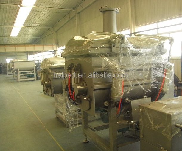 ZJB1200 Vacuum meat mixer with elevator and skip car