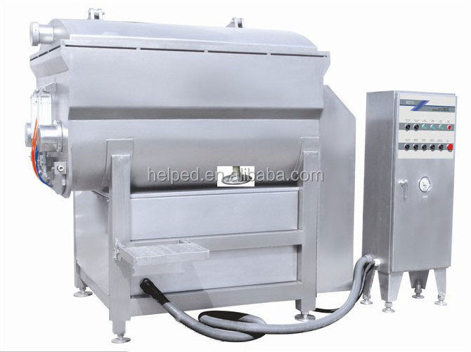 ZJB1200 Vacuum meat mixer with elevator and skip car