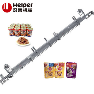 Full canned wet pet dog cat food production machine wet dog food manufacturing machines