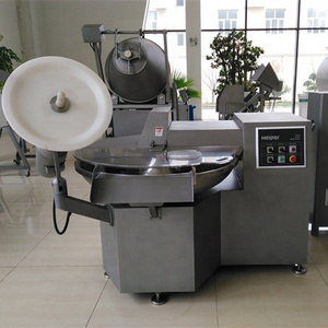 automatic meat emulsify bowl cutter machine 2022 hot sale product meat cutter machine bowl