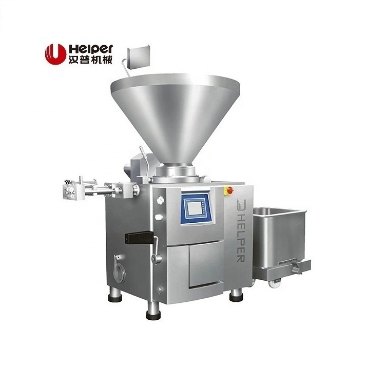 Automatic sausage making machine production line industrial automatic vacuum sausage filler stuffer