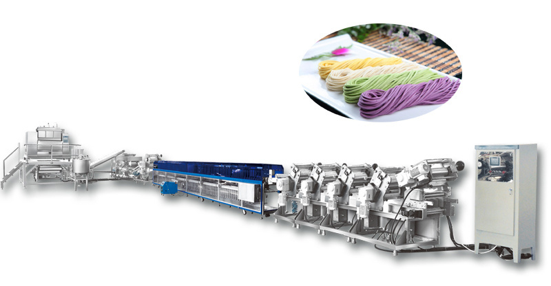 Professional Durable Fresh Comercial Noodle Making Machine full automatic pasta production line